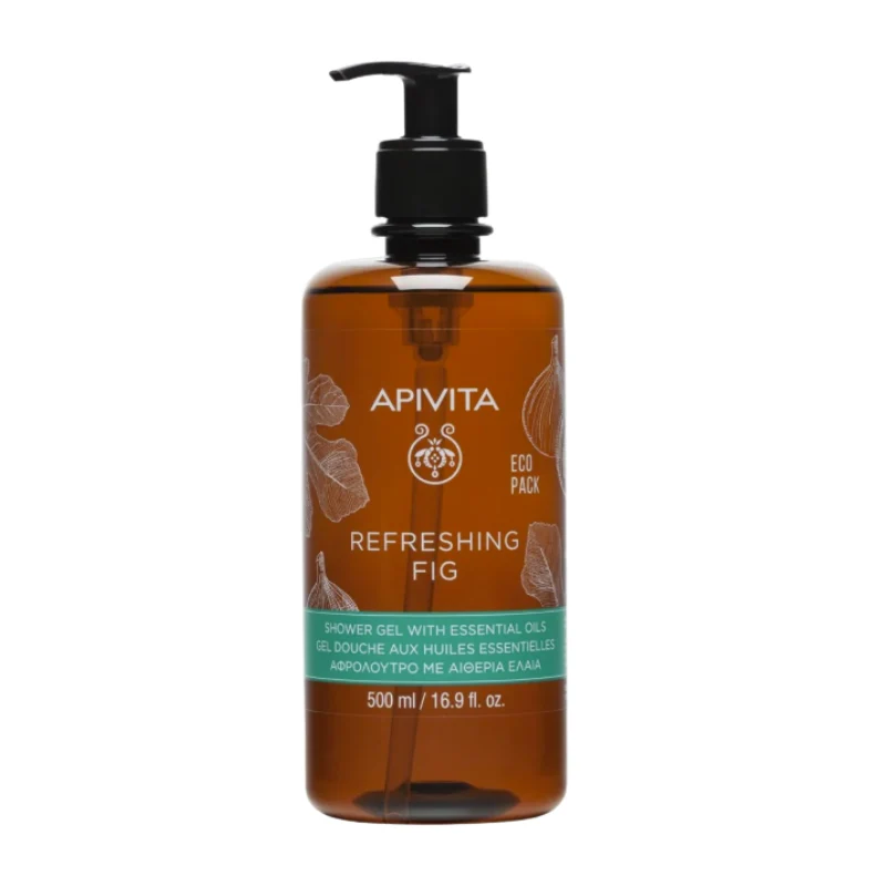 Apivita Refreshing Fig Shower Gel 500ml