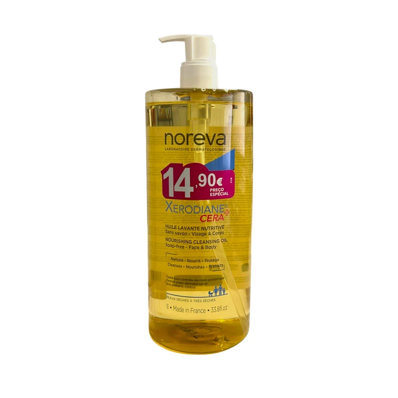 Noreva Xerodiane Wax + Cleansing Oil - 1L (Special Price)