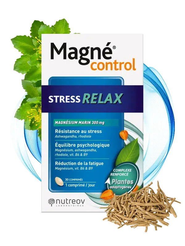 Nutreov Magne Control Stress Relax (x30 pills)