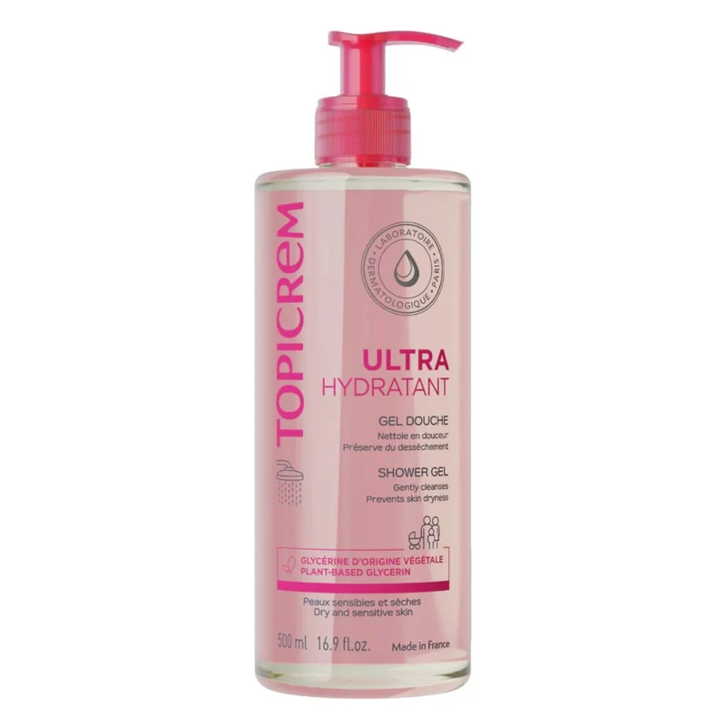 Topicrem Ultra Moisturizing Shower Gel 1000ml