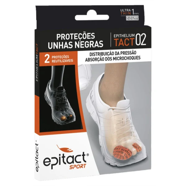 Epitact Sport Black Nail Protection_Size S (x2 units)
