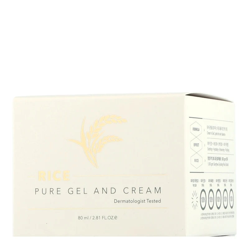 THANK YOU FARMER Rice Pure Gel and Cream