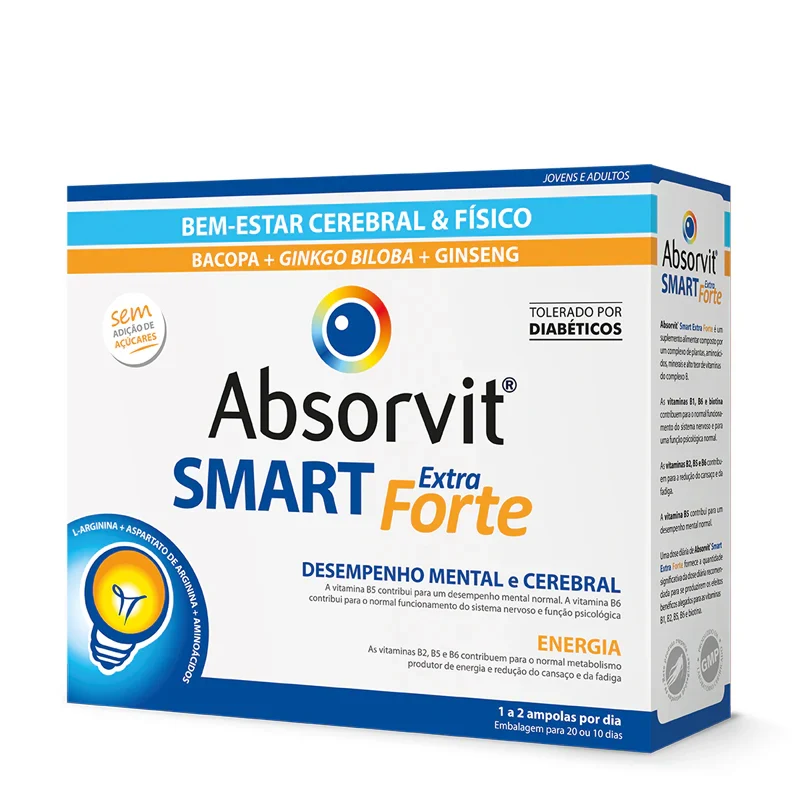 Absorvit Smart Extra Strong - 10ml (x30 ampolas)