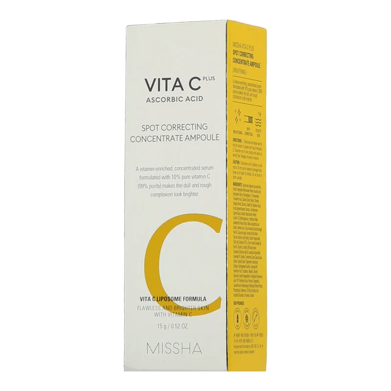 Missha Vita C Plus Correcting Concentrate Ampoule