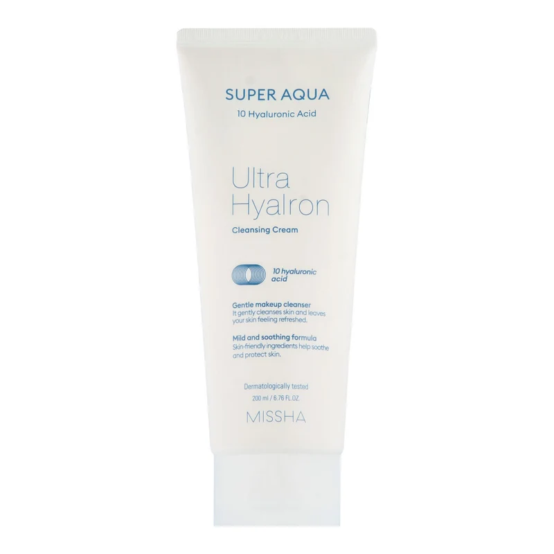 Missha Super Aqua Ultra Hyalron Cleansing Cream
