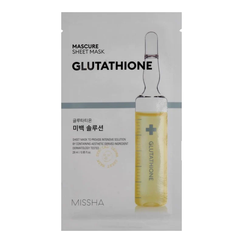 Missha Mascure Glutathione Sheet Mask