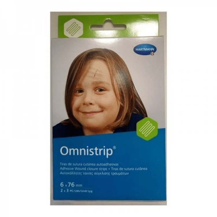 Omnistrip Suture Strips _ 6 x 76mm (x6 units)