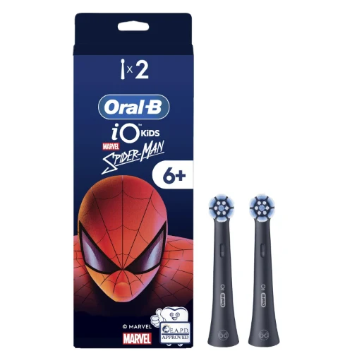 Oral-B iO Kids Spiderman 6+ Electric toothbrush Refill (Double Pack)