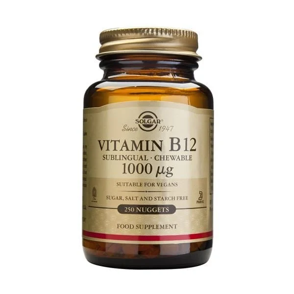 Solgar Vitamin B12 - 1000ug (x250 tablets)