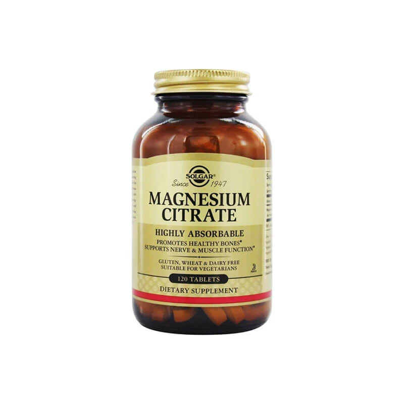 Solgar Magnesium Citrate (x120 tablets)
