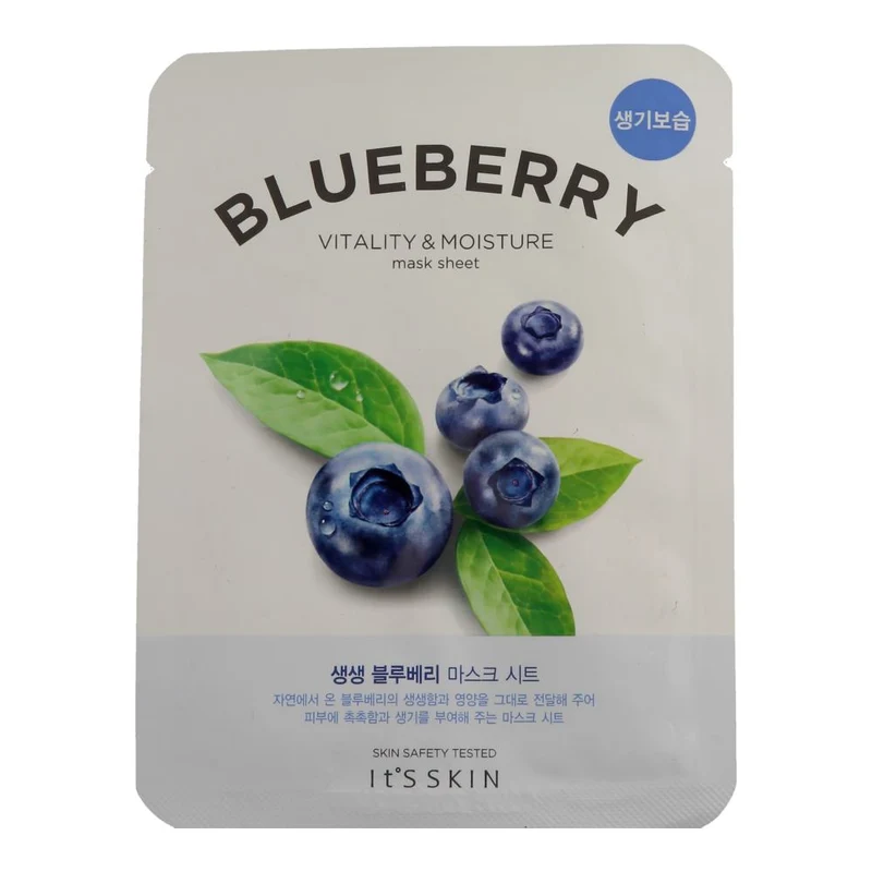 It's Skin The Fresh Mask Sheet Blueberry - Vitality & Moisture