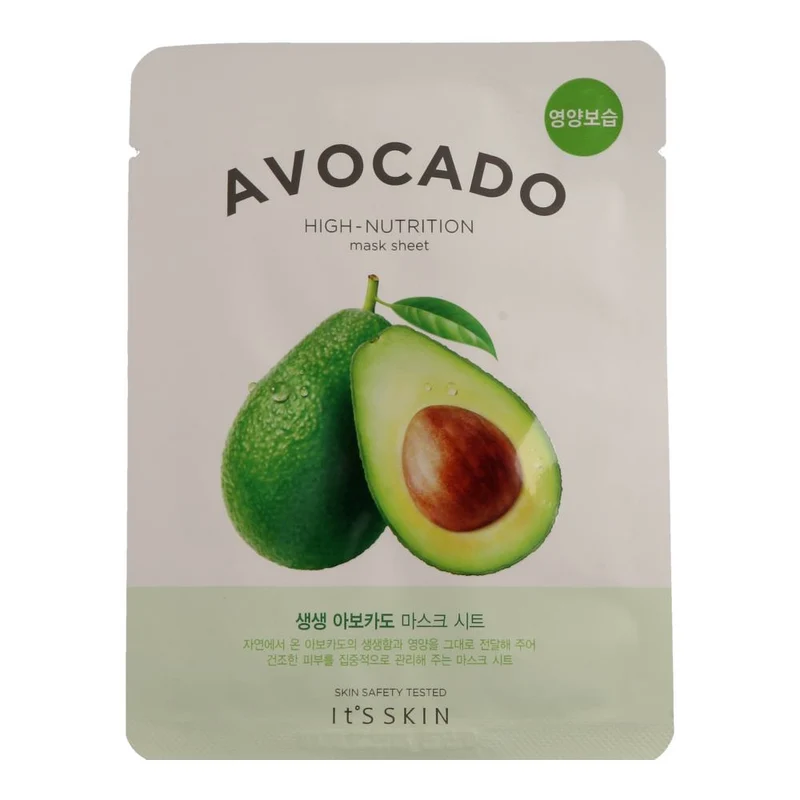 It's Skin The Fresh Mask Sheet Avocado - High-Nutrition