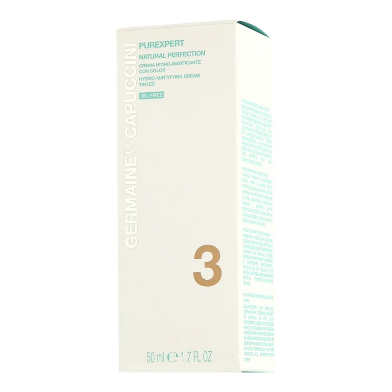 Germaine de Capuccini Purexpert Natural Perfection Hydro-Mattifying Cream - Tinted