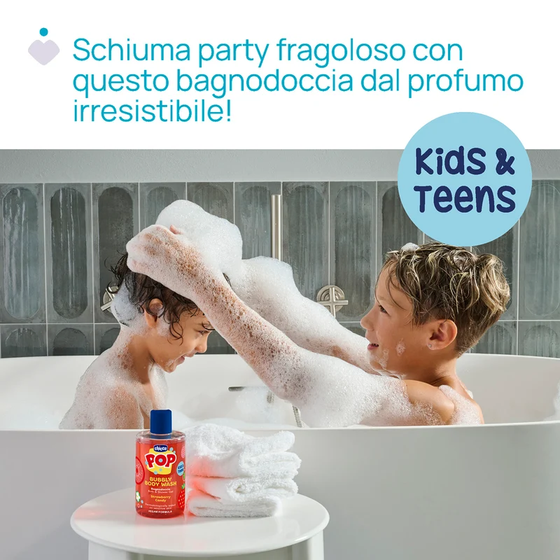 Chicco Shower gel Strawberry - 300ml (ref. Ch.Cos12370000000 )