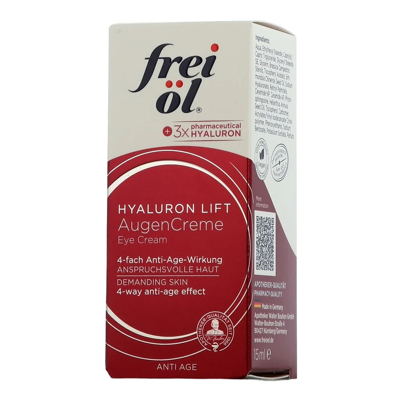 frei öl Hyaluron Lift AugenCreme