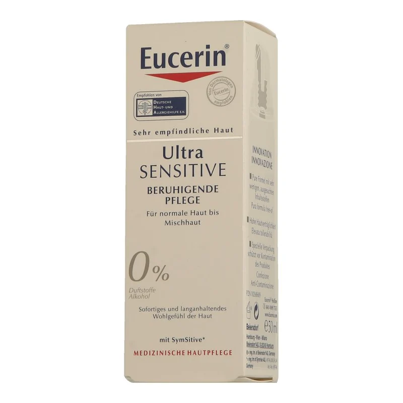 Eucerin Ultra Sensitive Beruhigende Pflege für normale Haut bis Mischhaut
