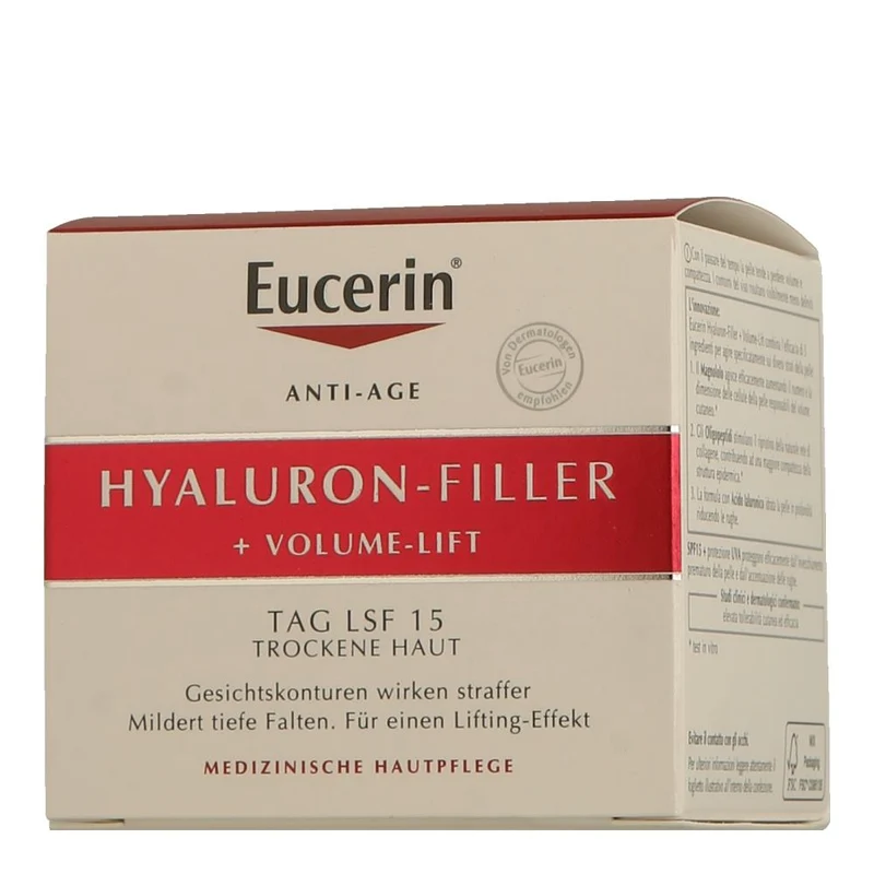 Eucerin Hyaluron-Filler + Volume-Lift Tag LSF 15 trockene Haut