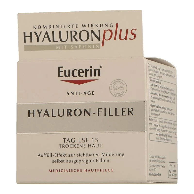 Eucerin Hyaluron-Filler Tag LSF 15 Trockene Haut