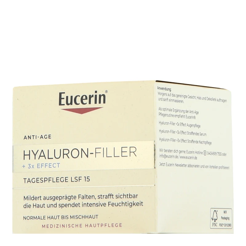 Eucerin Hyaluron-Filler + 3x Effect Tagespflege LSF 15