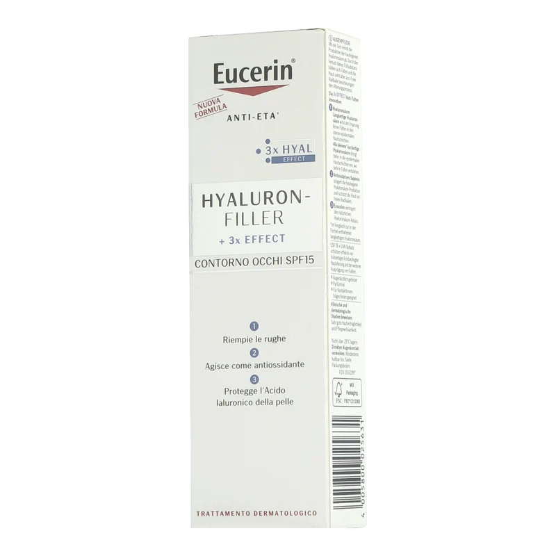 Eucerin Hyaluron-Filler + 3x Effect Augenpflege LSF 15
