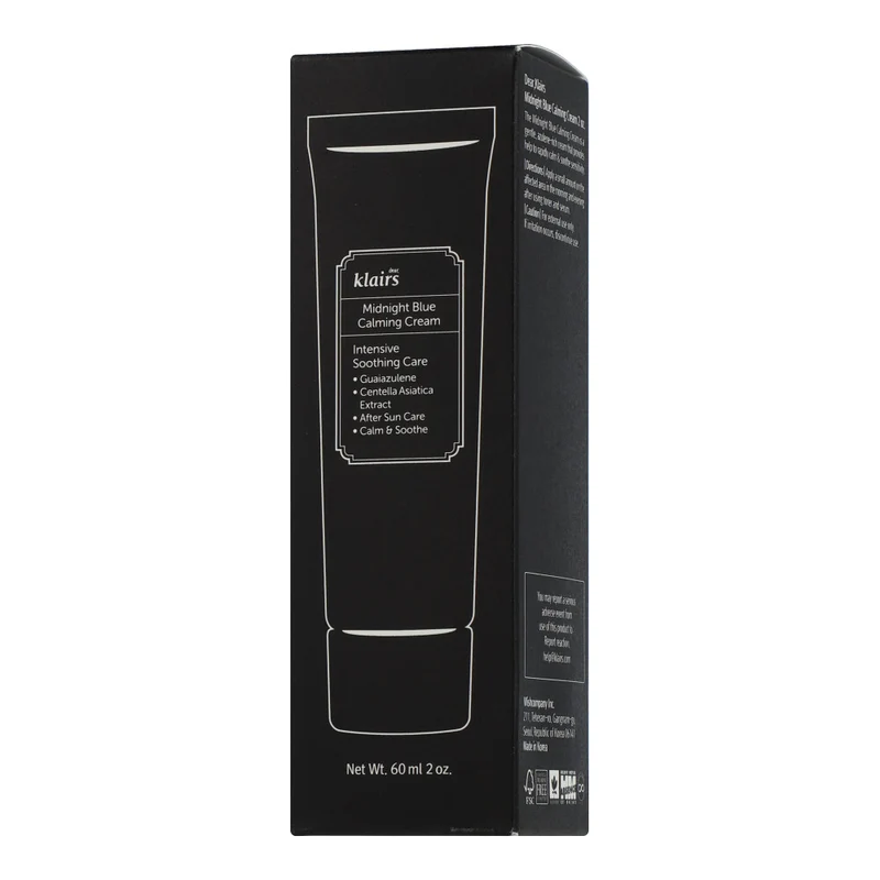 dear, Klairs Midnight Blue Calming Cream