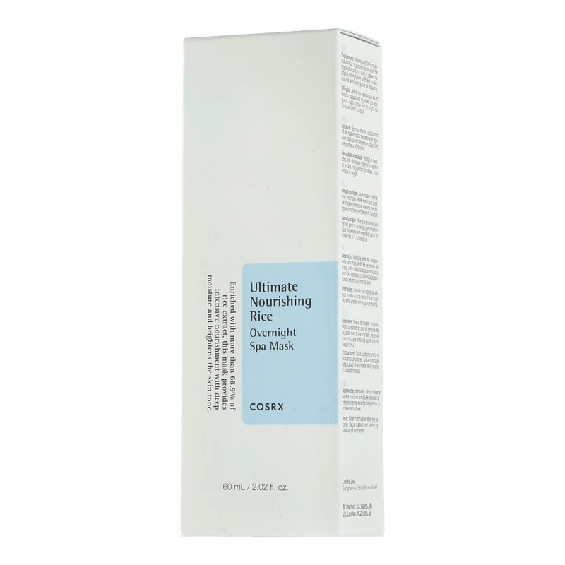 COSRX Face Care Ultimate Nourishing Rice Overnight Spa Mask