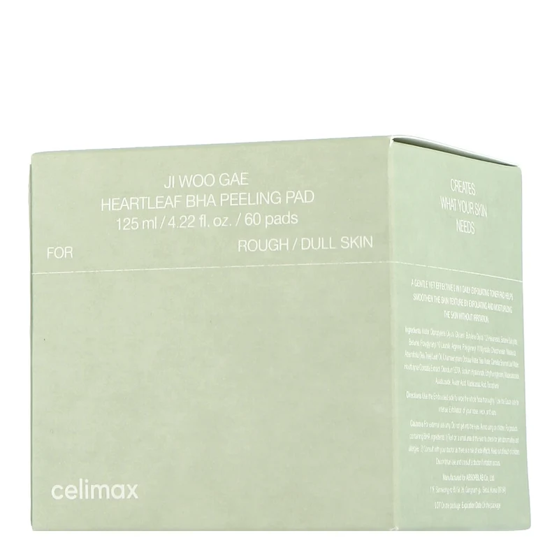 Celimax Ji.Woo.Gae Heartleaf BHA Peeling Pad