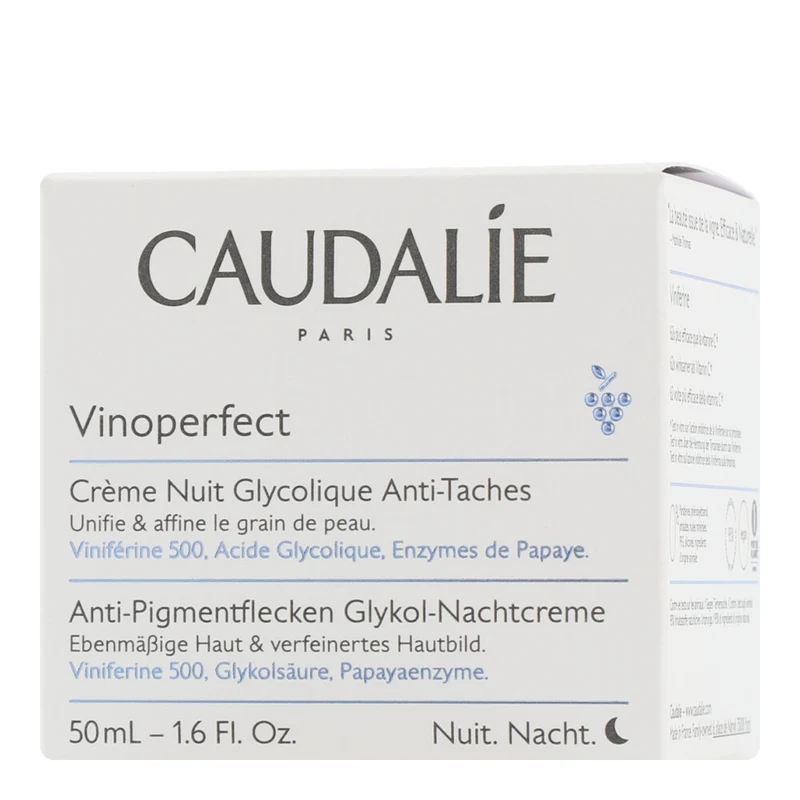 Caudalie Vinoperfect Crème Nuit Glycolique Anti-Taches