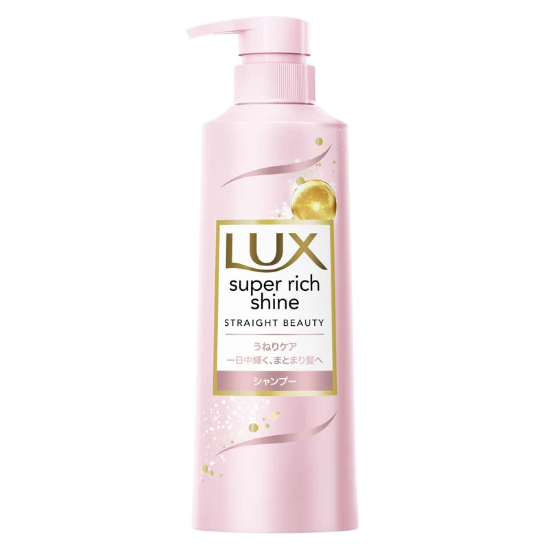 Lux Super Rich Shine Straight Beauty Shampoo 400g Pump Bottle