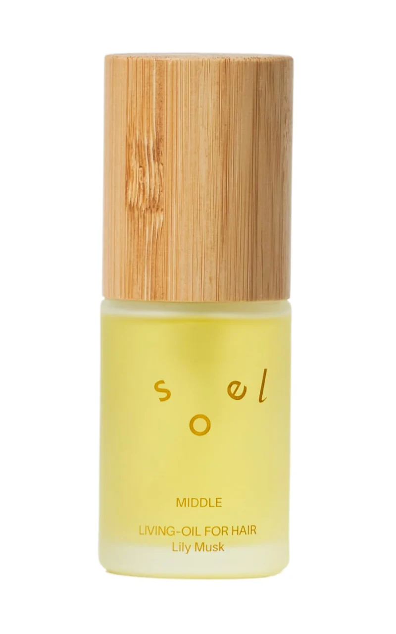 Soel Living Hair Oil 30mL - Perfect Volume Lily Musk Organic Formula