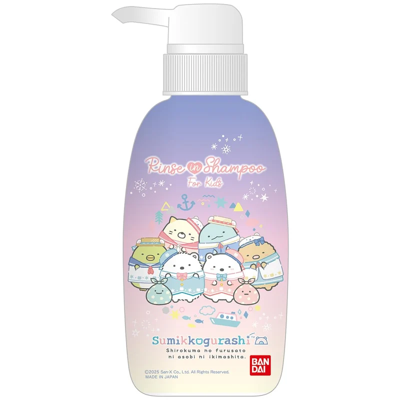 Rinse-In Shampoo Sumikkogurashi Gentle Cleanse for All Hair Types