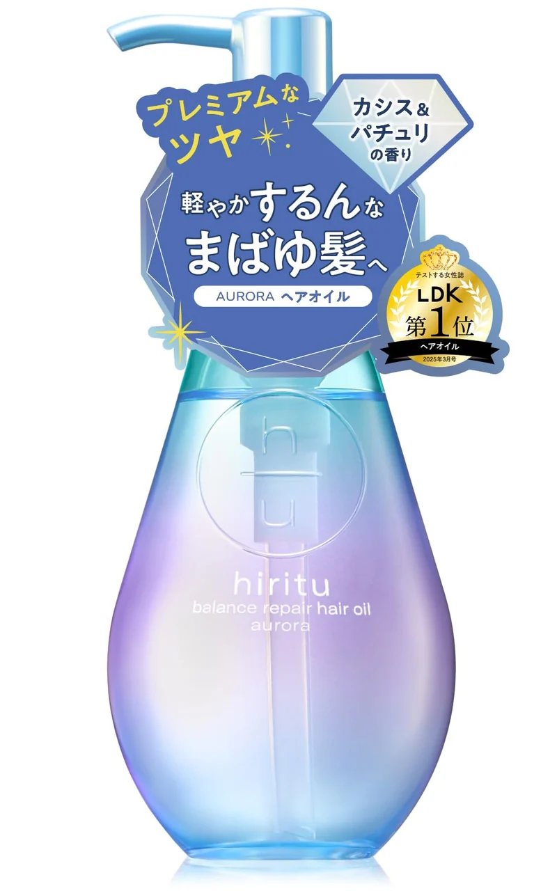 Urban Hiritsu Balance Repair Hair Oil Aurora: High Shine Anti-Frizz Cuticle Care