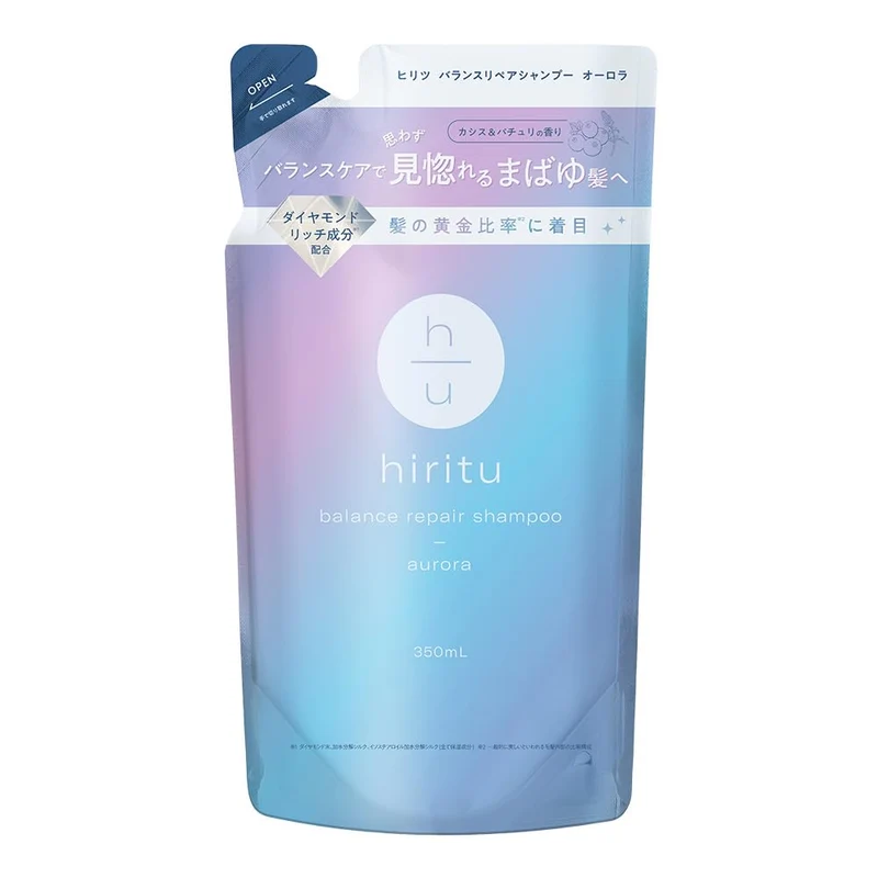 Urban Aurora Hiritu Balance Repair Shampoo Refill for Shiny Frizz-Free Hair