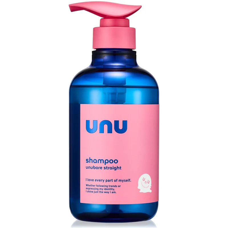 Unu Bore Straight Shampoo Reduces Frizz Acid-Heat Care Bergamot Scent