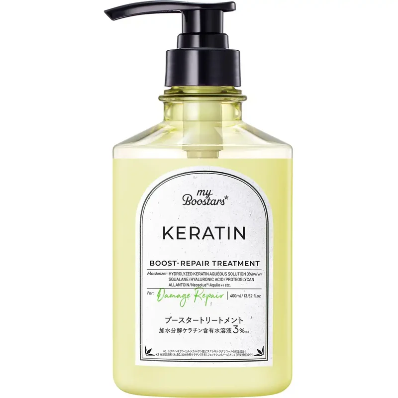 My Boostars Keratin Treatment 400ml Damage Repair Hair Care Solution