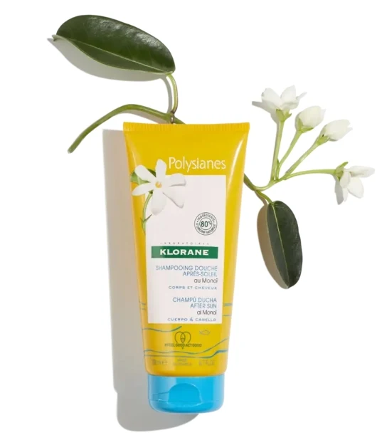 Klorane Solar Polysianes After-Sun Shampoo for Body and Hair - 200ml