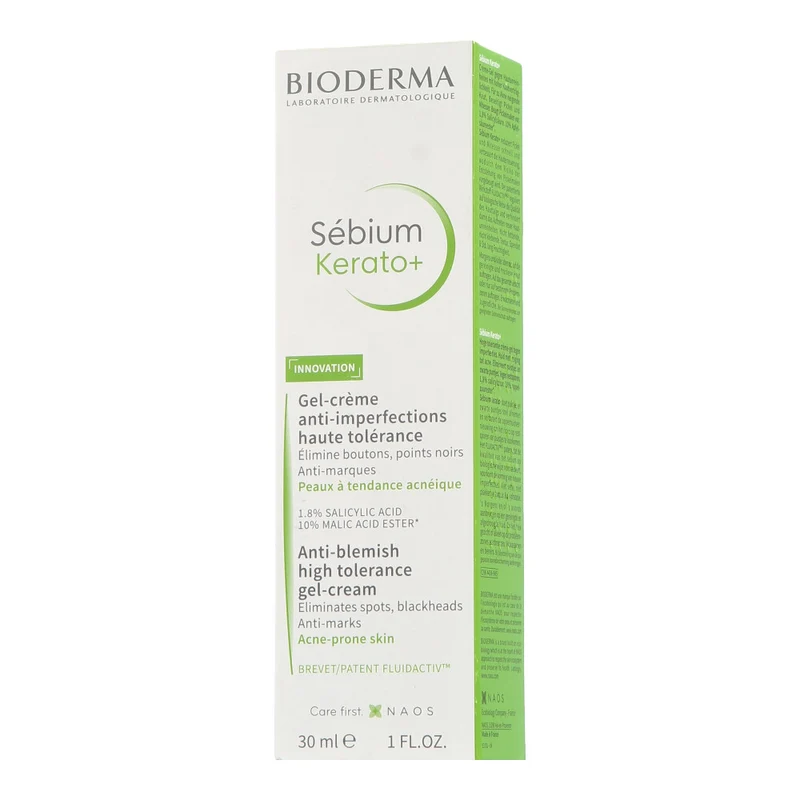 Bioderma Sébium Kerato+ Anti-Blemish High Tolerance Gel-Cream