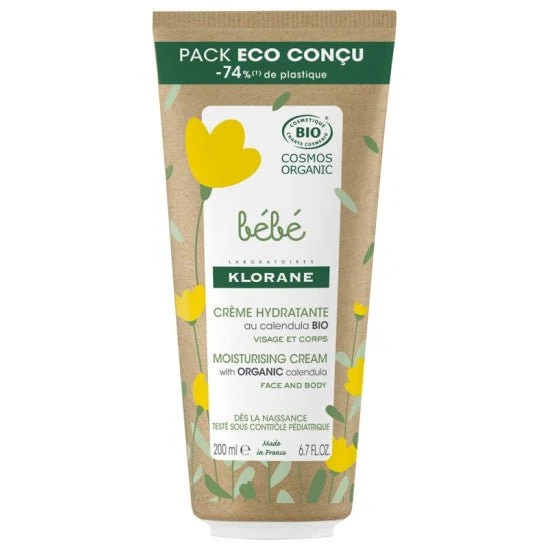 Klorane Bebe Bio Moisturizing Cream - 200ml