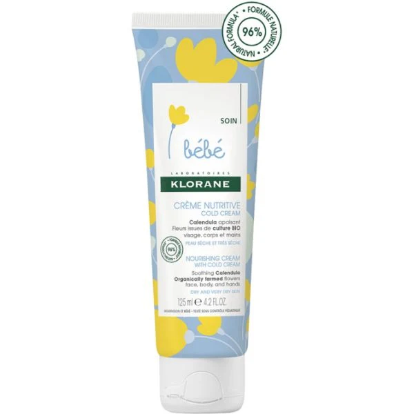 Klorane Baby Calendula Nourishing Cream - 125ml