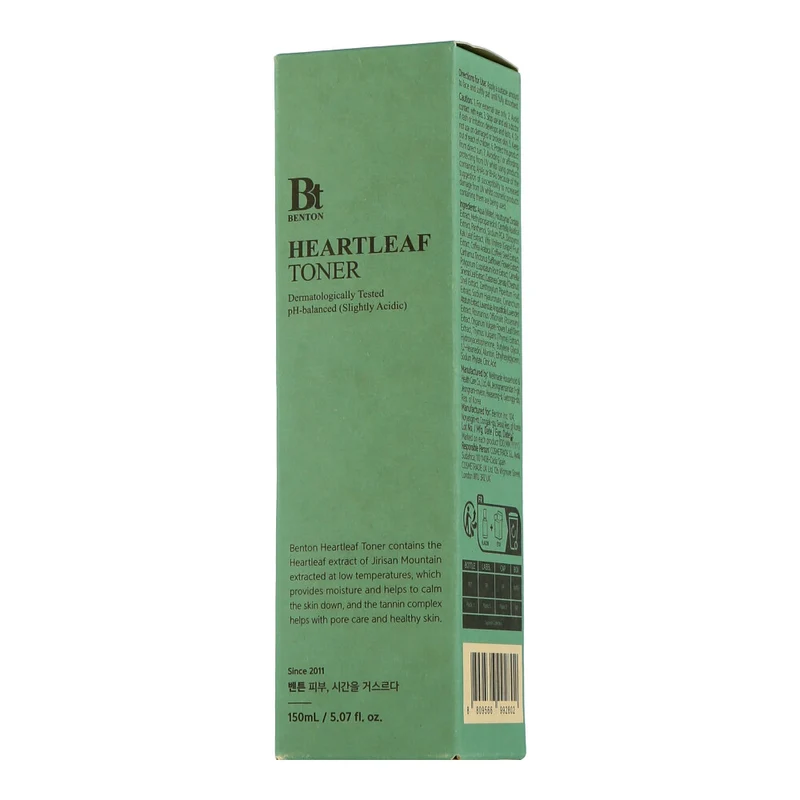Benton Heartleaf Toner