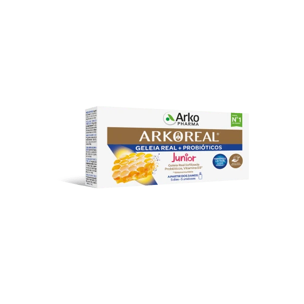 Arkoreal royal jelly + Junior Probiotics (x5 bottles)