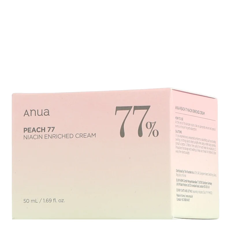 Anua Peach 77% Niacin Enriched Cream