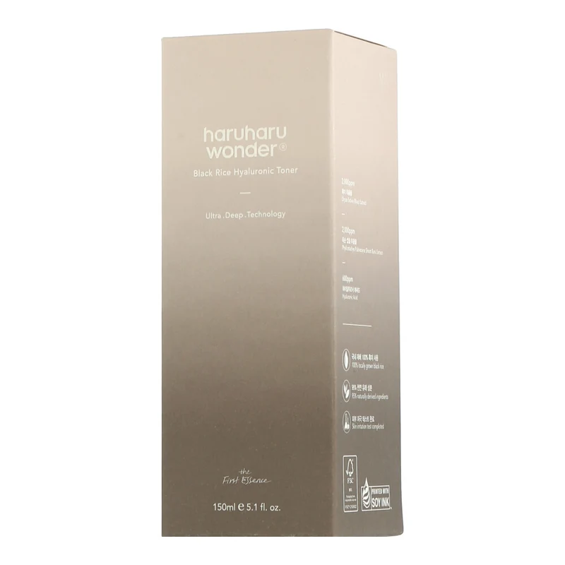 haruharu wonder Black Rice Hyaluronic Toner