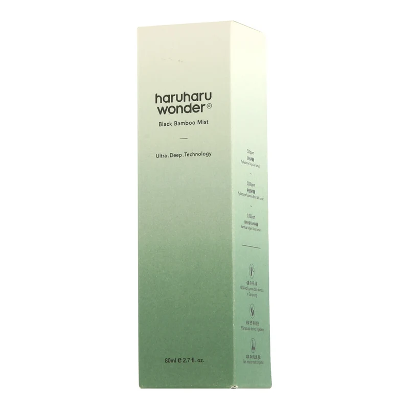 haruharu wonder Black Bamboo Mist