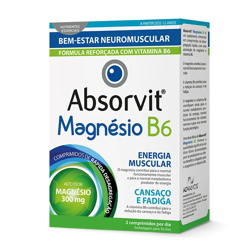 Absorbit Magnesium B6 (x60 tablets)
