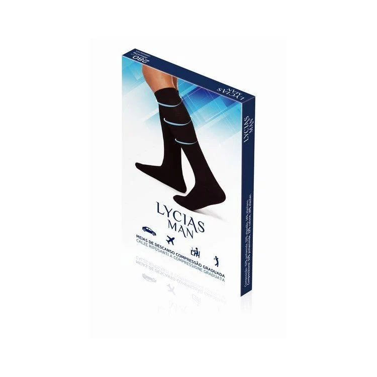 Lycias Man Sock _ Size1_ Black