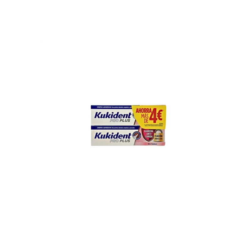 Kukident Pro Ultimate Anti-Food Barrier_Unflavored - 40g (Double Pack)