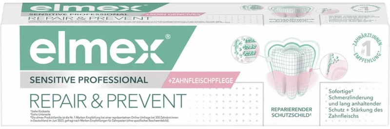 Elmex Sensitive Pro Repair Prevent Toothpaste - 75ml