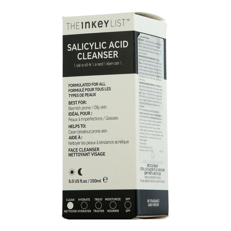 The Inkey List Face Care Salicylic Acid Cleanser