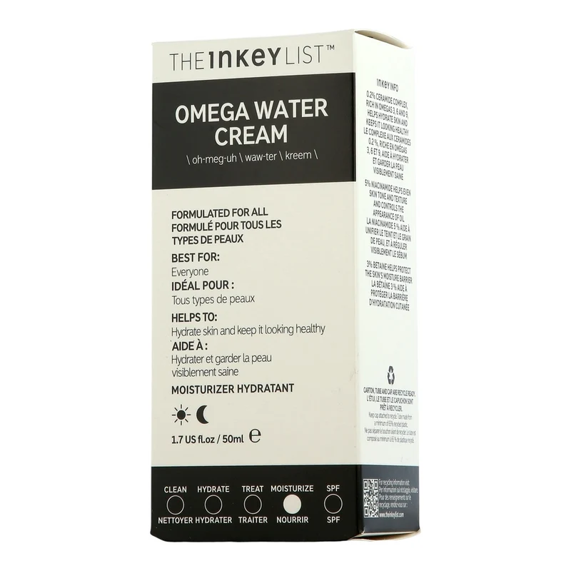 The Inkey List Face Care Omega Water Cream